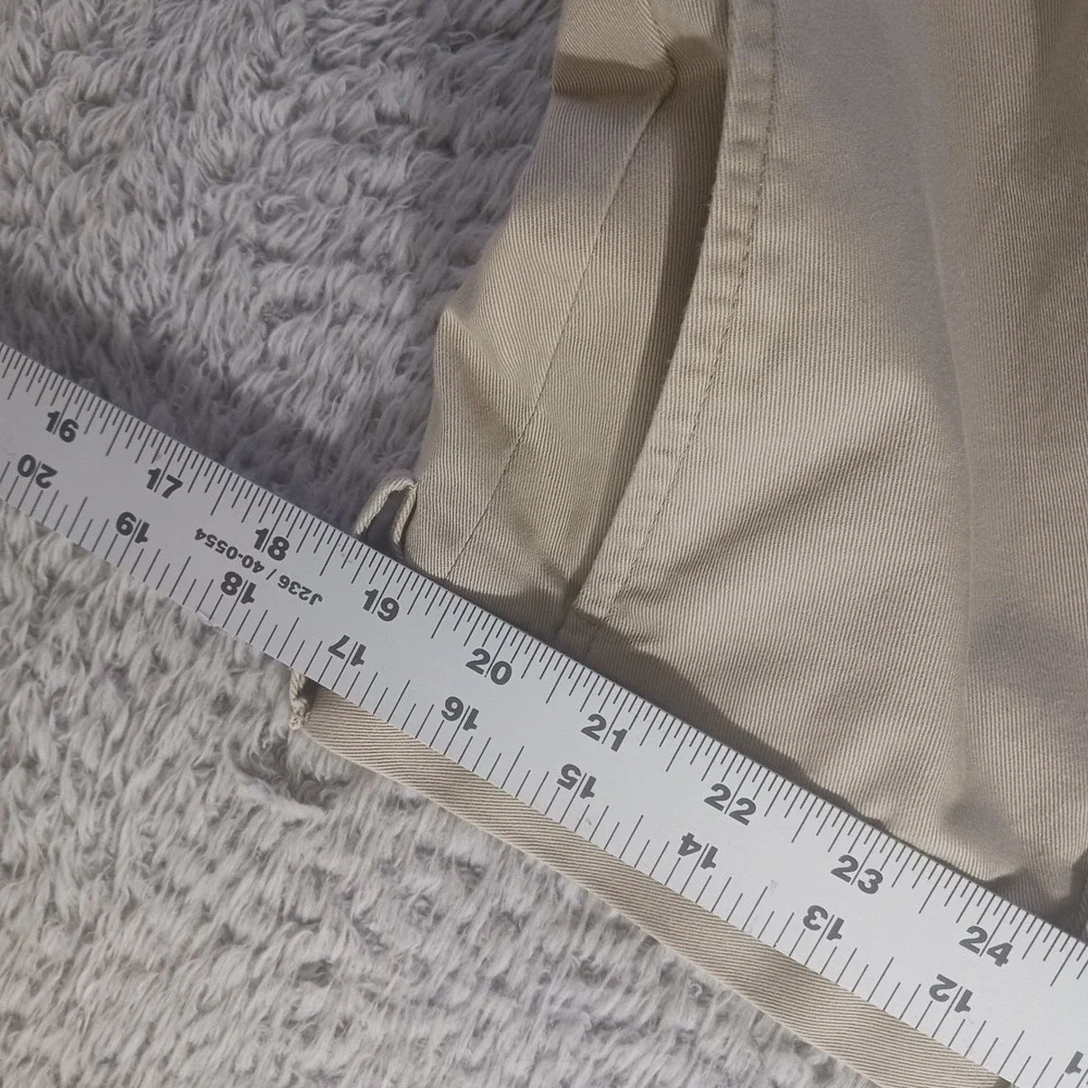 Polo Ralph Lauren Classic Fit Mens 34x32 Khaki Tan Cotton Twill Chino‎ Pants